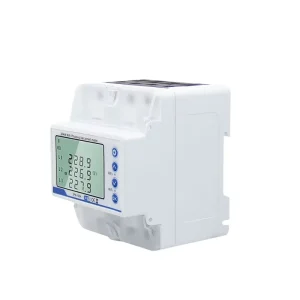 Smart Three Phase 4 Wire Tuya WiFi Energy Meter with Under Over Voltage Protection LED Display 1.5% Accuracy for Household Use