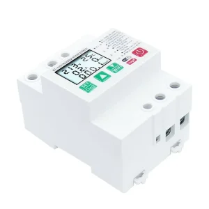 Smart Two phase Electric Energy Meter WiFi Adjustable 1-63A Leakage Protection Digital Display 1.5% Accuracy for Smart Home