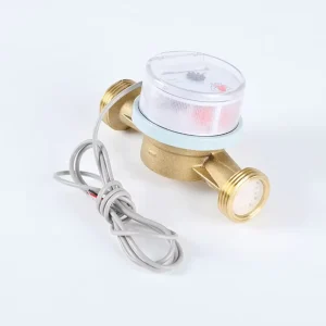 Smart Water Meter DN15 Brass Household Digital with GPRS Module and Valve Control AMR Remote Water Meter