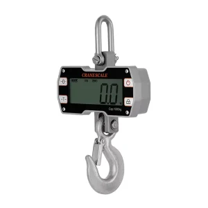 Smart Waterproof Hanging Scale 100kg-2000kg 115mm Large Display IR Remote Customizable Force Gauge
