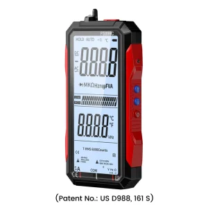 Smartphone Style Easy to Read Easy to Operate Auto ranging Measurement 5999 Digits Digital Multimeter Multi Tester
