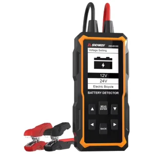 Sndway Digital Battery Tester Lcd Display 12v Universal Button Battery Tester Volt Capacity Detector Capacitance Tools