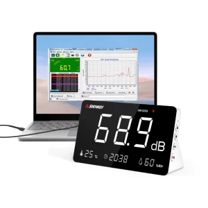 Sndway Integrating Sound Level Meter Octave Band Analyzer for Acoustic Lab Research