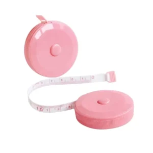 Soft 1.5M Body Mini Tape Measure OEM Custom Logo Retractable Plastic Tape Measure