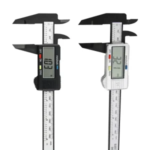 Solar Powered Plastic Digital Vernier Caliper Mini 0 150mm Electronic Caliper for Jewelry Precision Measuring