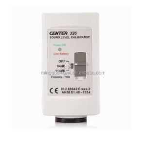 Sound Level Calibrator Decibel Meter 94dB and 114dB for Sound Level Meter CENTER 326