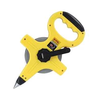 Source Factory Large Steel Plastic Nylon Waterproof Tape Measure 50m 100m 30m