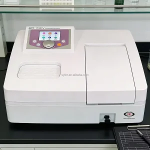 Spectrophotometer Manufacturers 325 1050 nm Wavelength Range LCD Display 1150V Visible Spectrophotometer