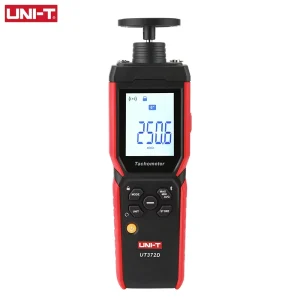 Speed Tachometer 2 in 1 UT372D Laser Tachometer Contact and Non contact Tacometro Digital Parameter Measuring B337