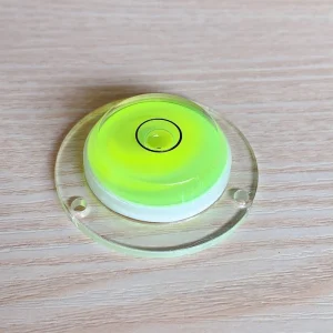 Spirit Bubble Levels Little Circular Level Measuring Tools Multi Directional Leveling for Camera Refrigerator Picture Hanging
