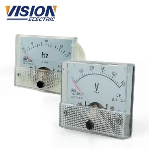 Square Analog Voltage Meter Gauge Voltmeter 85L1-V for Generator 0-300V 500V