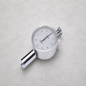 Stable Handheld Shore A Durometer Analog Dial Hardness Gauge for Rubber Silicone PVC Foam Soft Plastic Parts Inspection