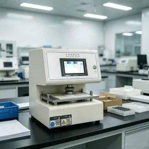Stable Pressure Control Paper Surface Smoothness Tester High Repeatability Test Data for Research Lab