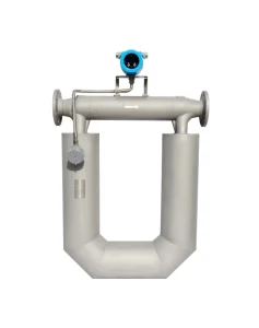 Stainless Steel 316L High Accuracy Gas Water Air Oil U type 4-20mA RS485 Coriolis Mass Flow Meter Liquid