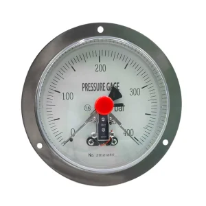 Stainless Steel Back Electric Contact Magnetic Pressure Gauge