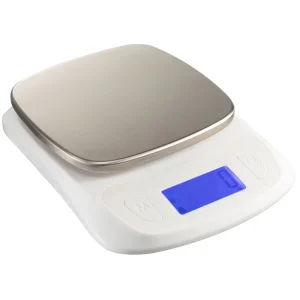 Stainless Steel Compact Size 5kg/1g Balanza De Cocina Eletronic Food Weighing Scales Digital Kitchen Baking Cooking Scale