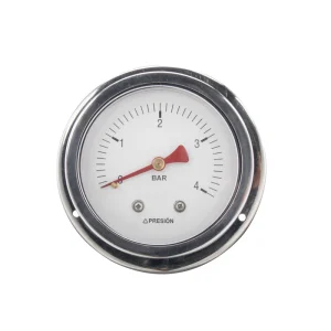 Stainless Steel Differential Pressure Gauge 0-40Mpa 2.5% Accuracy with Customized Support