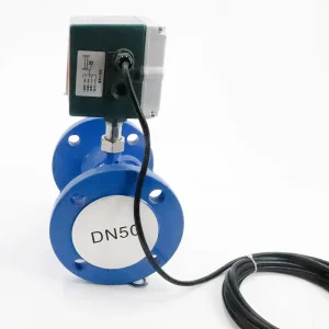 Stainless Steel Digital Clamp on Flowmeter for Water & Oil with Anti electromagnetic Interference and OEM Support