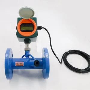Stainless Steel Digital Clamp on Oil & Water Flowmeter with Anti electromagnetic Interference OEM Available