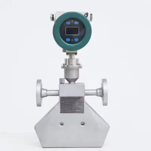 Stainless Steel Digital Coriolis Mass Flowmeter IP67 Protection for Diesel Oil Lubricating Oil Water Chemical