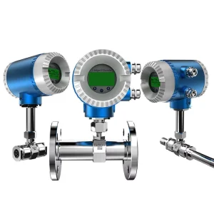 Stainless Steel Digital Pipeline Turbine Flow Meter with Flange Connectivity for Natural Gas Compressed Air Water