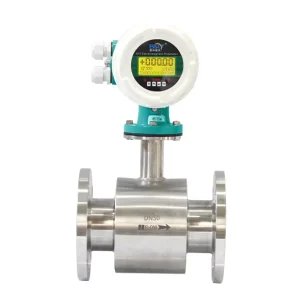 Stainless Steel Digital Variable Area Clamp-On Electromagnetic Flow Meter Liquid Citric Acid High Accuracy (+/-0.5%) OEM
