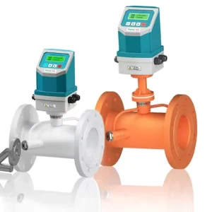 Stainless Steel Flanged Pipeline Flow Meter with Digital LCD Display for Industrial Liquid Ultrasonic Flowmeter