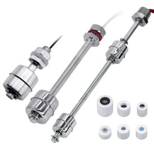 Stainless Steel Float Level Measuring Instruments Float Level Switch 24 V Float Level Sensor 50W 220V Water Tank Float Switch