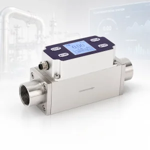 Stainless Steel Gas Meter 1ml/min Oxygen Argon Propane Methane Air/Fluid RS485 Micro Thermal Gas Mass Flow