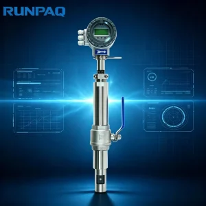 Stainless Steel Insert Type Electromagnetic Flow Meter for Oil Sewage Waste Water OEM Support