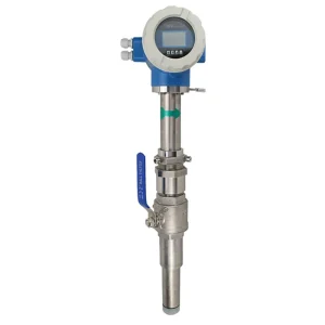 Stainless Steel Insertion Probe Type Electromagnetic Flowmeter for Water Pipeline Flow Velocity OEM