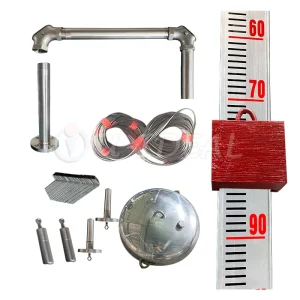 Stainless Steel Level Indicator 15m 8m 5m 10m Float Board Level Gauge Fluid Water Measurement Instruments