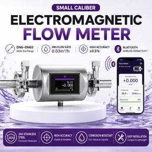 Stainless Steel Magnetic Flow Meter for Clean Water Wastewater Chemical Liquid Measurement