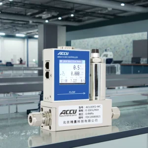 Stainless Steel Mass Flow Controller Mass Flow Meter Supporting Multi Gas