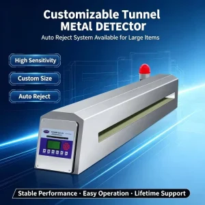 Stainless Steel Metal Detector Probe High Detection Accuracy for Garment Textile Food Chemical Industry