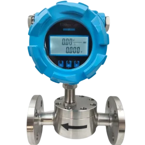 Stainless Steel Micro Gear Flow Meter Flange Connection High Viscosity Liquid Flowmeter for Water Oil OEM Customization