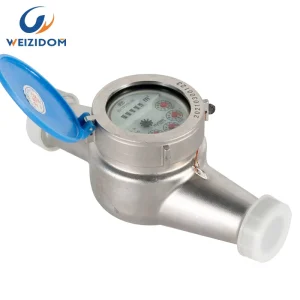 Stainless Steel Multi Jet Dry Dial Water Meter DN15-50 IP68 R80-R160 Residential Commercial Industrial Pure Water Metering Meter