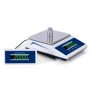 Stainless Steel Pan 5000g 0.01g Digital Precision Weight Balance 10mg Gram Weighing Scales with External Display