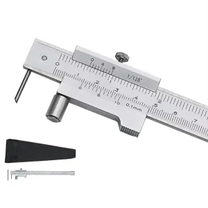 Stainless Steel Parallel Marking Vernier Caliper 0 200mm Marking Gauge with Carbide Scriber