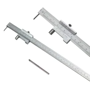 Stainless Steel Parallel Marking Vernier Caliper With Carbide Scribe Marking Gauge Tool Scriber