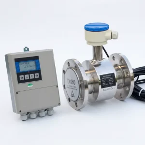 Stainless Steel Smart Digital Electromagnetic Wastewater Flow Sensor Drinking Water Flow Meter