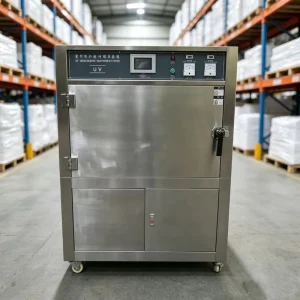 Stainless Steel UV Degradation Test Chamber Programmable Weather Resistance Testing Equipment