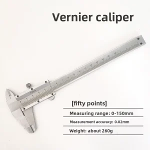 Stainless Steel Vernier Caliper 0-25-200mm Industrial-grade High-precision Household Small Caliper Industrial-grade Depth