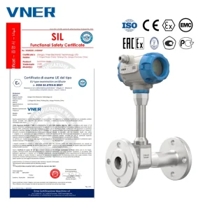 Stainless Steel Vortex Swirl Precession Flowmeter Explosion Proof Gas Water Liquid Air Flow Transmitter with RS485 Modbus OEM