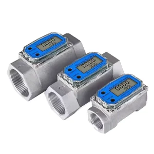 Stainless Steel Water proof Flowmeter Diesel Fuel Oil Flow Meter Electronic Digital Turbine Fuel Flow Meter