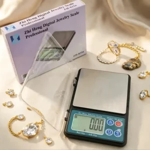 Stainless Steel Weighing Jewelry Scale Diamond Electronic Balance 1kg Digital Pocket Scale 500g 0.01g Jewelry Scale