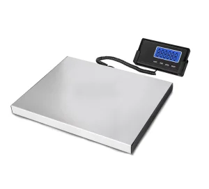 Stainless Steel Weighing Platform 150Kg/180Kg/200kg Digital Postal Shipping Scale with Indicator for Packages Luggage Warehouse