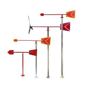 Stainless Steel Wind Vane Luminous Reflective Outdoor Rotating Anemometer Industrial Metal Standard Over Approval Inspection