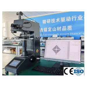 Standard ISO 6507 2 ASTM E92 Touch Screen Vickers Hardness Tester with Measuring System