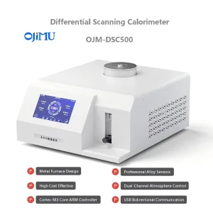 Standard Version 0 500mw Range OJM DSC500 High Accuracy Differential Scanning Calorimetry DSC Calorimeter 1 Year 24bit LCD Touch
